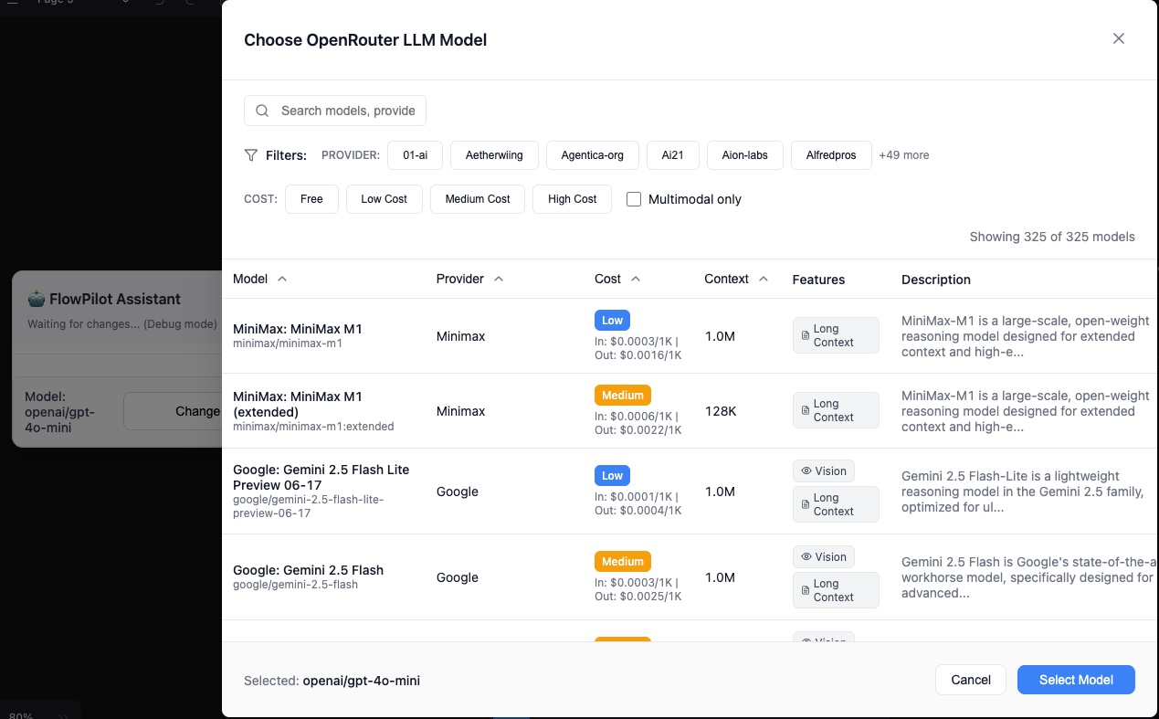 OpenRouter Model Picker Demo