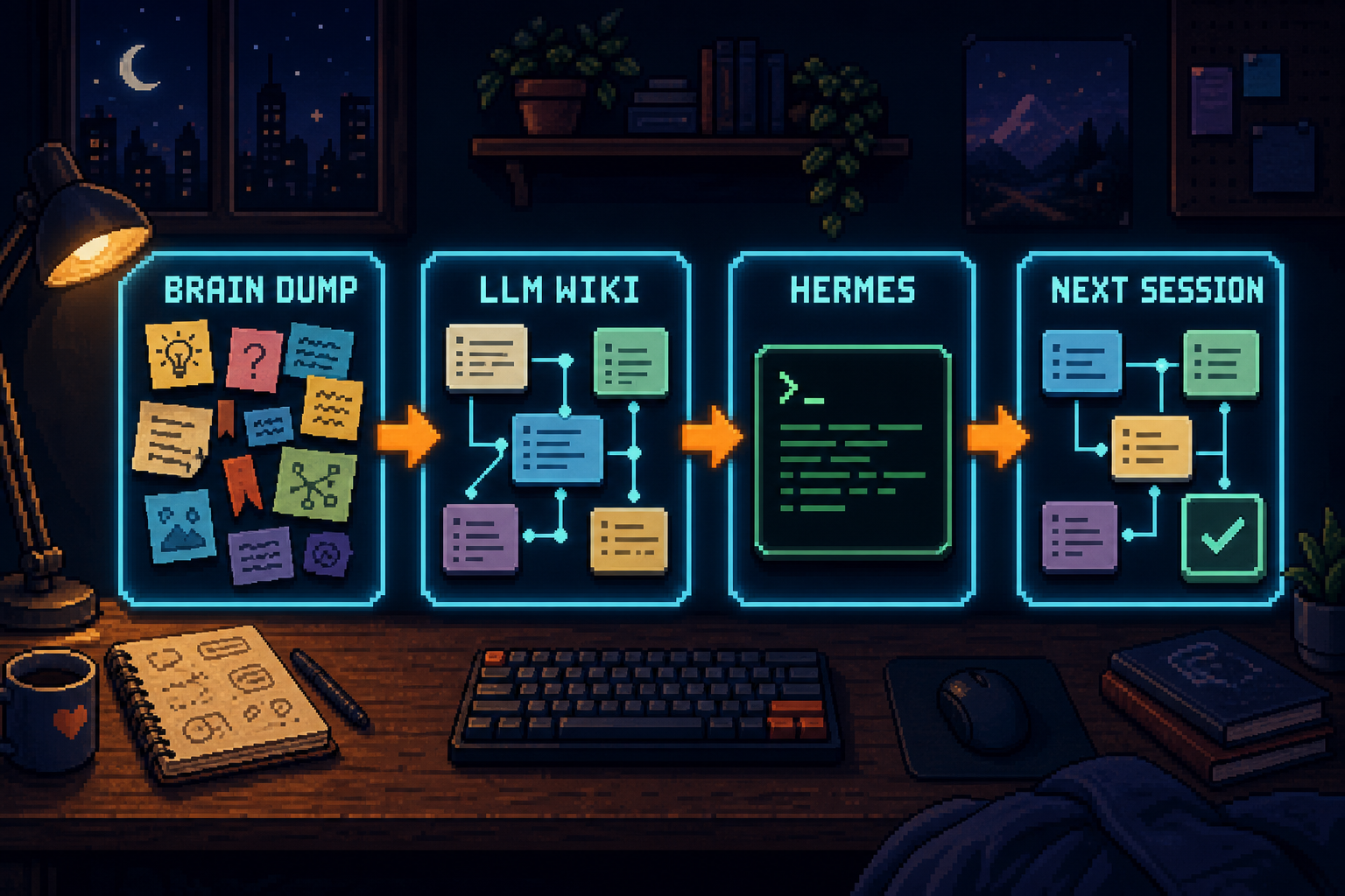 Brain dump to agent memory