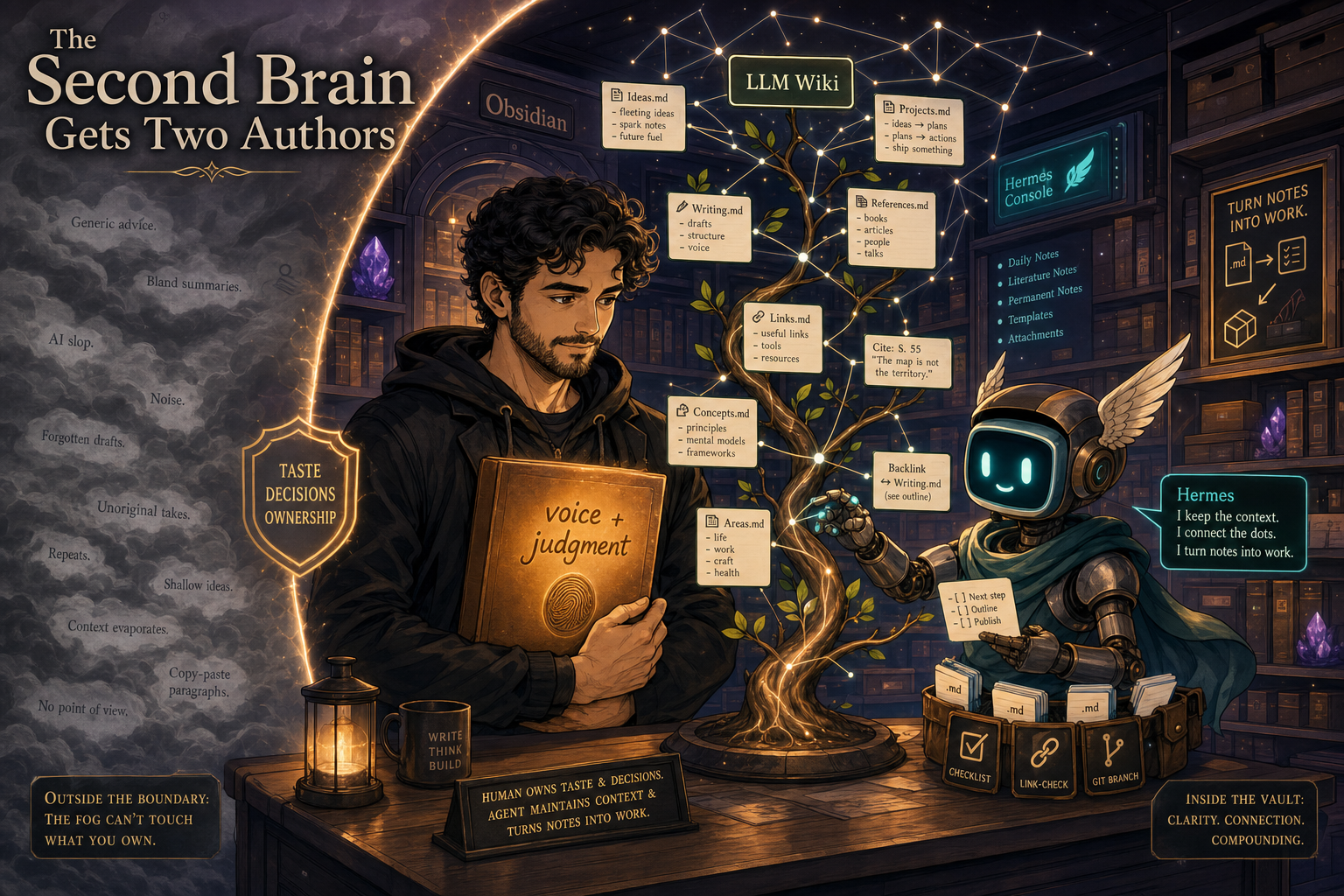 The second brain gets two authors