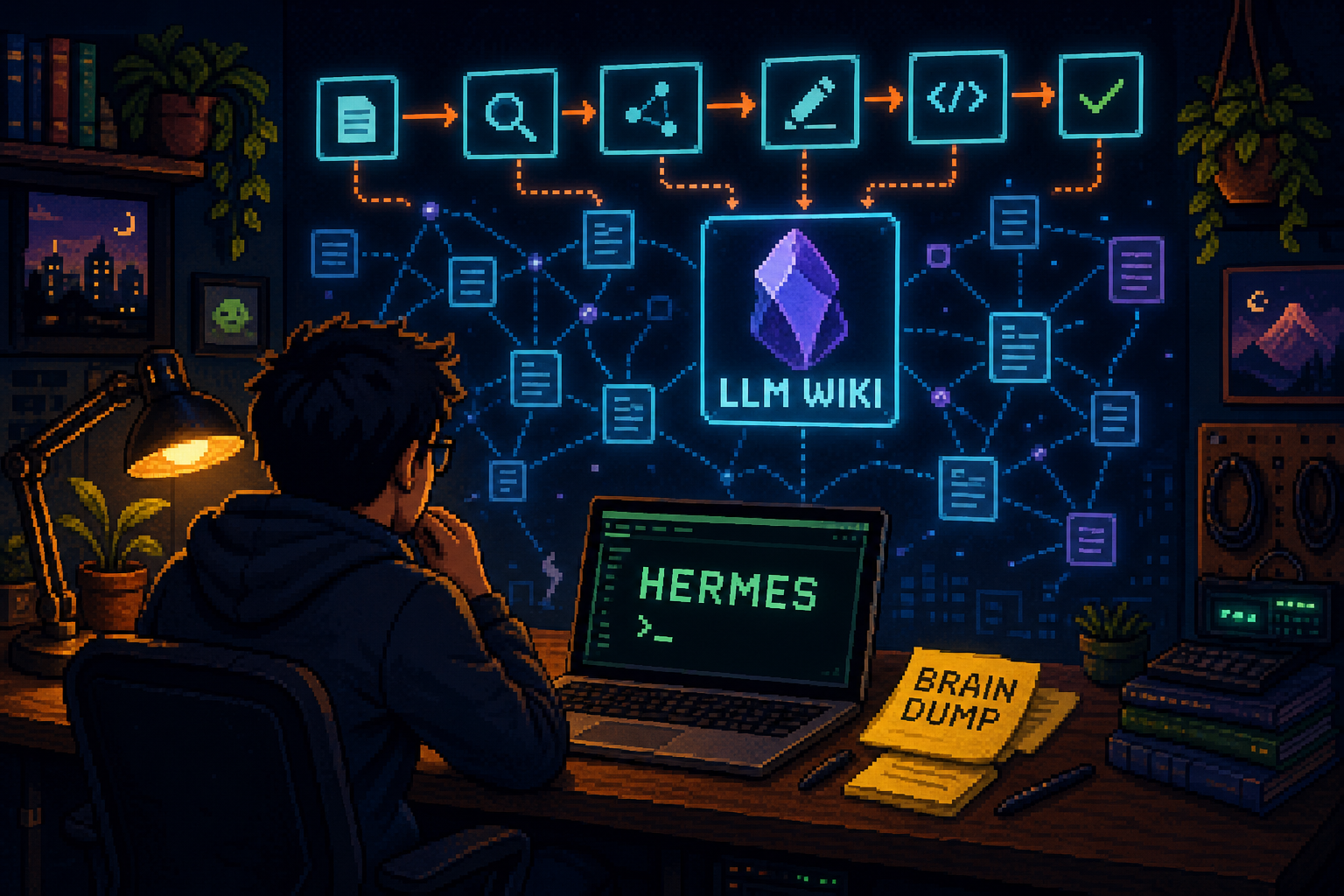 How my LLM Wiki became my second brain agent workspace